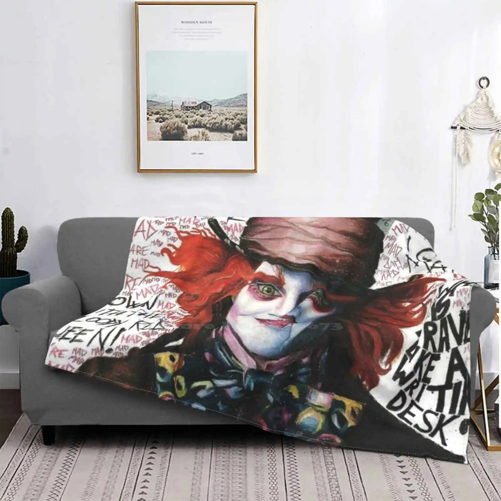 Mad Hatter-Manta de franela con estampado de alta calidad, gran oferta, jugador Mad Hatter, Johnny Depp, Actor Hollywood
Mad Hatter-Manta de franela con estampado de alta calidad, gran oferta, jugador Mad Hatter, Johnny Depp, Actor Hollywood