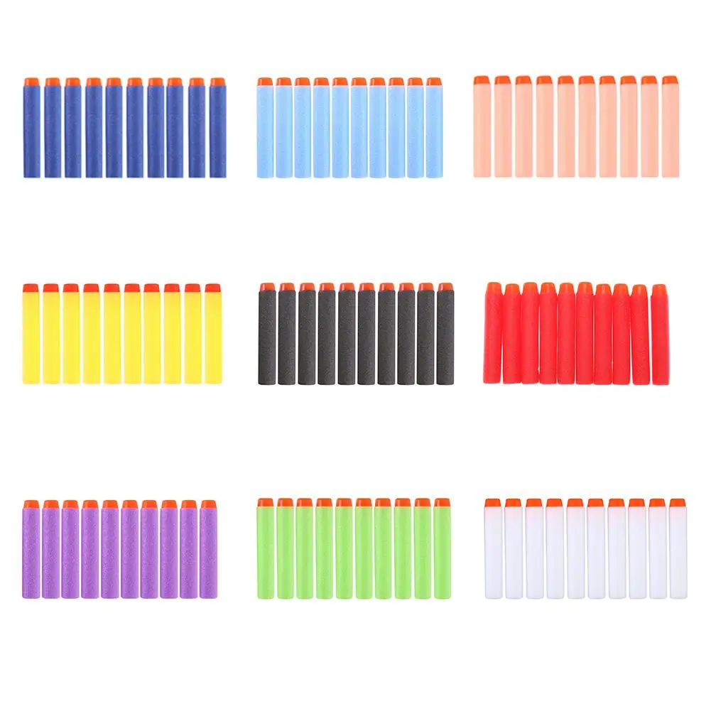 100pcs For Nerf Bullets EVA Soft Hollow Hole Head 7.2cm Refill Darts Toy Bullet for Toys Gun Accessories Xmas For Nerf Blasters
100pcs For Nerf Bullets EVA Soft Hollow Hole Head 7.2cm Refill Darts Toy Bullet for Toys Gun Accessories Xmas For Nerf Blasters