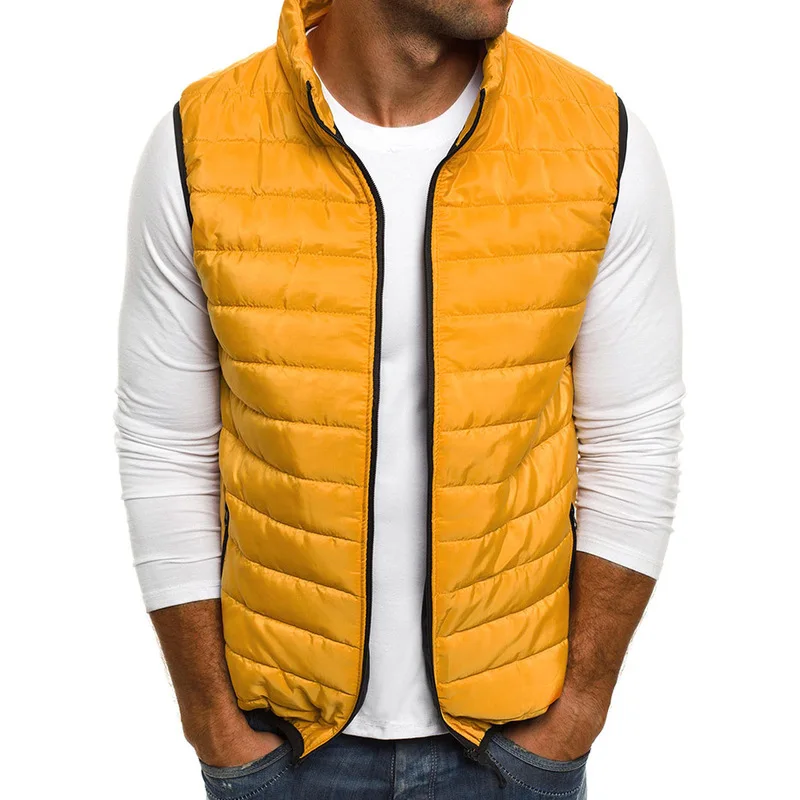 ZOGAA Autumn Winter Men Jakect Vests Casual Sleeveless Stand Collar Waistcoat Solid Slim Fit Zipper Streetwear Warm Parkas Men
ZOGAA Autumn Winter Men Jakect Vests Casual Sleeveless Stand Collar Waistcoat Solid Slim Fit Zipper Streetwear Warm Parkas Men