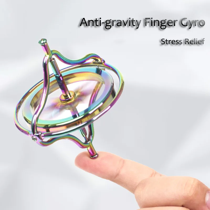 Antistress Classic Toy Metal Gyro Anti-Gravity Scientific Educational Desktop Spinning Top Stress Relief Finger Gyroscop Adult
Antistress Classic Toy Metal Gyro Anti-Gravity Scientific Educational Desktop Spinning Top Stress Relief Finger Gyroscop Adult