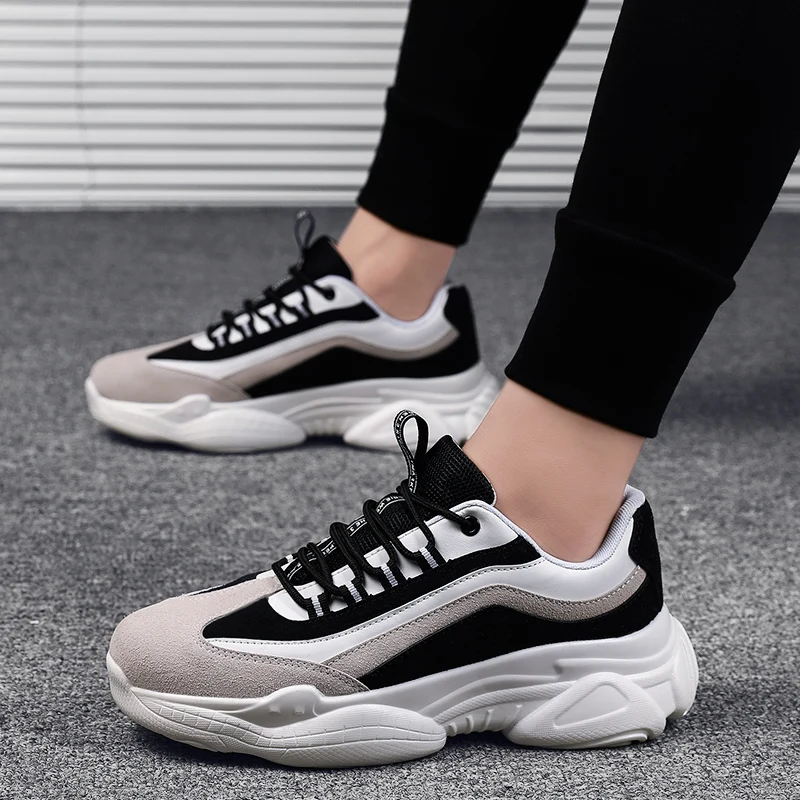 Кроссовки мужские дышащие, для бега, повседневная обувь, нескользящая спортивная обувь на шнуровке 
Кроссовки мужские дышащие, для бега, повседневная обувь, нескользящая спортивная обувь на шнуровке