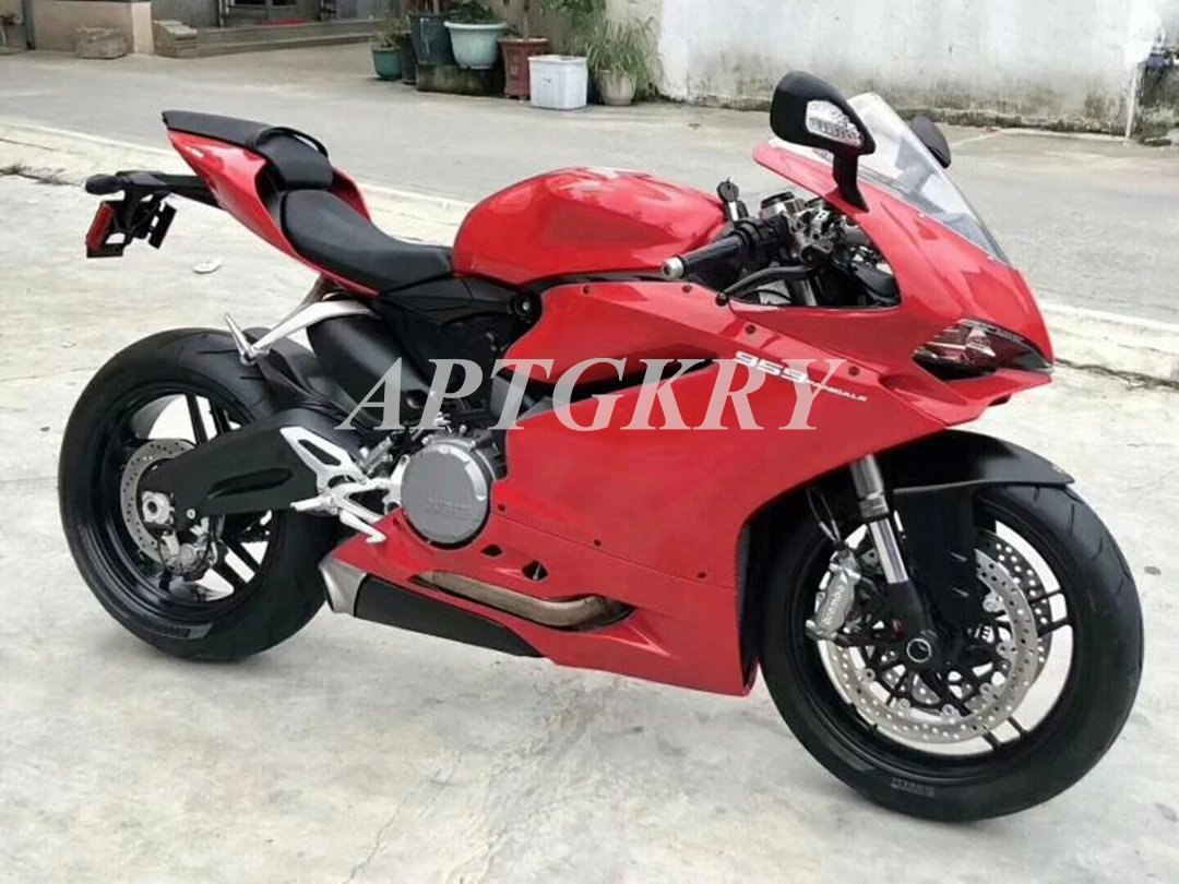 Новый комплект обтекателей для мотоциклов из АБС-пластика, подходит для Ducati 959 1299 Panigale 2015 2016 2017 2018, кузов красного цвета на заказ
Новый комплект обтекателей для мотоциклов из АБС-пластика, подходит для Ducati 959 1299 Panigale 2015 2016 2017 2018, кузов красного цвета на заказ
