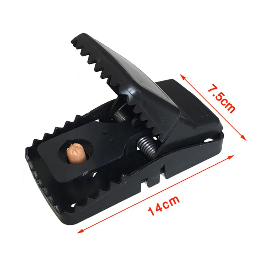 Durable High Strength Plastic Mouse Trap Household Garden Reusable Catching Mice Mouse Trap Catcher Supplies Black
Durable High Strength Plastic Mouse Trap Household Garden Reusable Catching Mice Mouse Trap Catcher Supplies Black