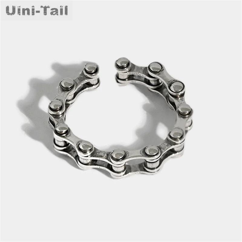 Uini хвост новый бренд хорошо продаваемый по супер скидке, 925 серебро личности в британском ретро стиле в байкерском стиле, цепочка, кольцо, мо... 
Uini хвост новый бренд хорошо продаваемый по супер скидке, 925 серебро личности в британском ретро стиле в байкерском стиле, цепочка, кольцо, мо...