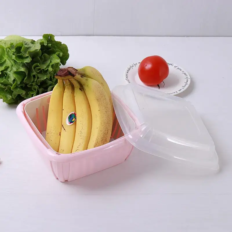 Kitchen Double Drain Basket Bowl Washing Storage Basket With Lid Strainers Bowls Drainer Vegetable Cleaning Colander Tool
Kitchen Double Drain Basket Bowl Washing Storage Basket With Lid Strainers Bowls Drainer Vegetable Cleaning Colander Tool