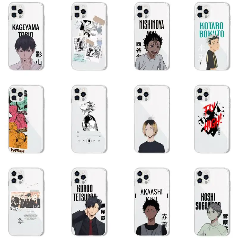 Haikyuu Volleyball anime Phone Case Transparent for iPhone 7 8 11 12 13 s mini pro X XS XR MAX Plus
Haikyuu Volleyball anime Phone Case Transparent for iPhone 7 8 11 12 13 s mini pro X XS XR MAX Plus