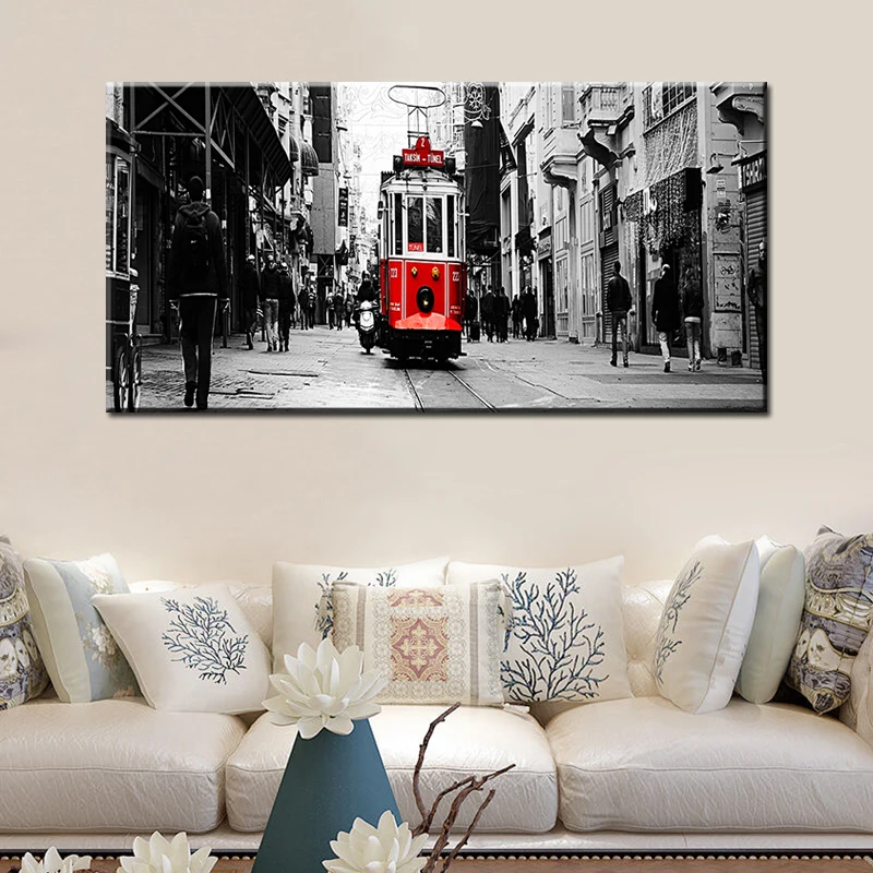 60x120cm-Nordic Posters and Prints Paintings for Living Room Wall Art Decor Pictures Canvas Print Yellow Red Bus Train Landscape
60x120cm-Nordic Posters and Prints Paintings for Living Room Wall Art Decor Pictures Canvas Print Yellow Red Bus Train Landscape