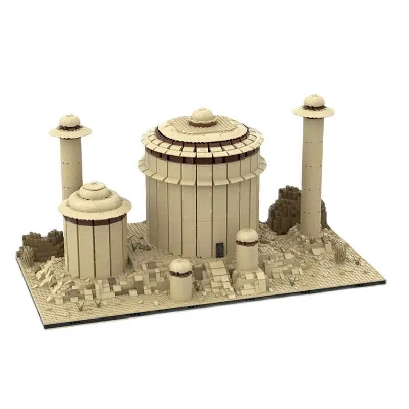 Jabba's Palace MOC 9516 Monster Desert Battlefield StarW Series SlumTown Famous Big Castle Building Bricks Model Kids Toys
Jabba's Palace MOC 9516 Monster Desert Battlefield StarW Series SlumTown Famous Big Castle Building Bricks Model Kids Toys