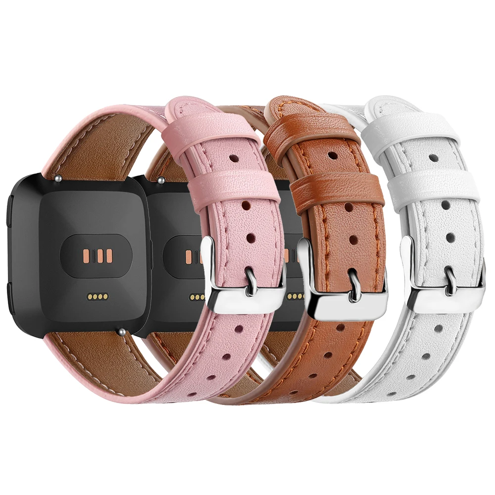 

Кожаный сменный ремешок Essidi для браслета Fitbit Versa 2 Versa Lite, ремешок-петля для умных часов Fitbit Versa 3 Sense