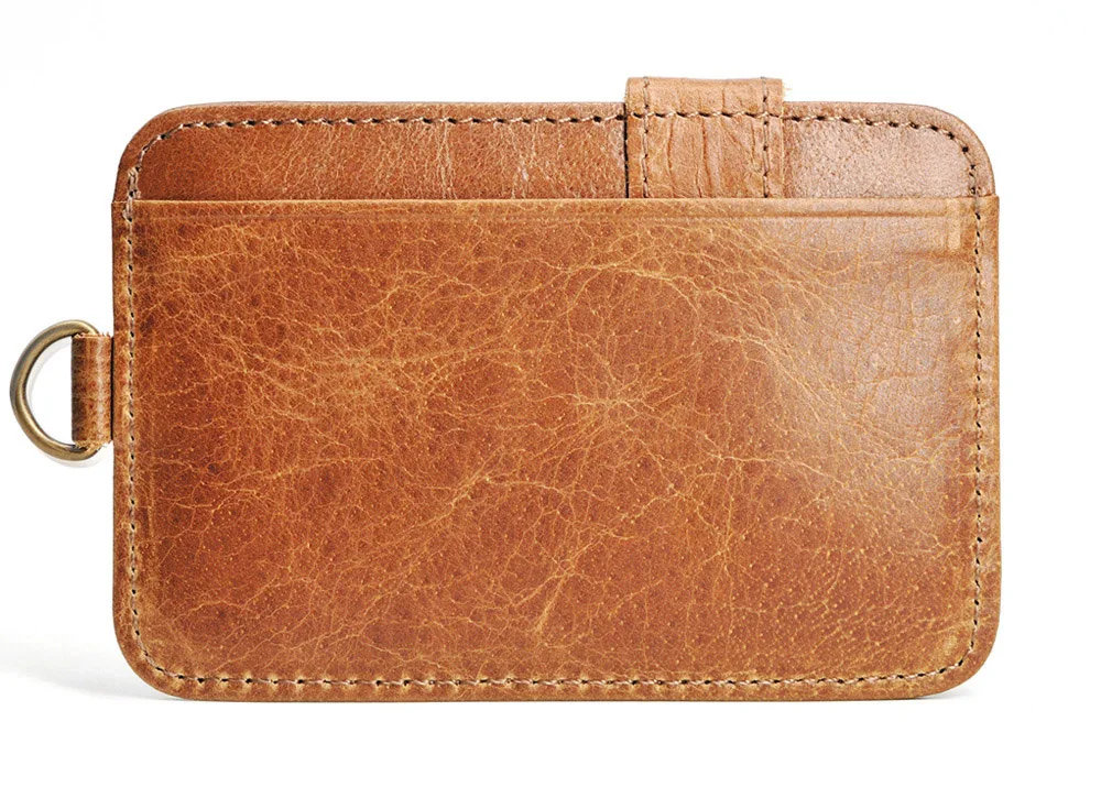 Oil Wax Leather Luxury Men Slim Credit Card Holder Casual Pocket Wallet ID Card Purse
Oil Wax Leather Luxury Men Slim Credit Card Holder Casual Pocket Wallet ID Card Purse
