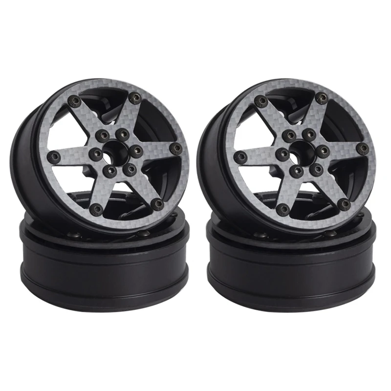 4Pcs Carbon Fiber 2.2 Beadlock Wheel Hub Rim for 1/10 RC Crawler Car Axial SCX10 RR10 Wraith 90048 Traxxas TRX4
4Pcs Carbon Fiber 2.2 Beadlock Wheel Hub Rim for 1/10 RC Crawler Car Axial SCX10 RR10 Wraith 90048 Traxxas TRX4