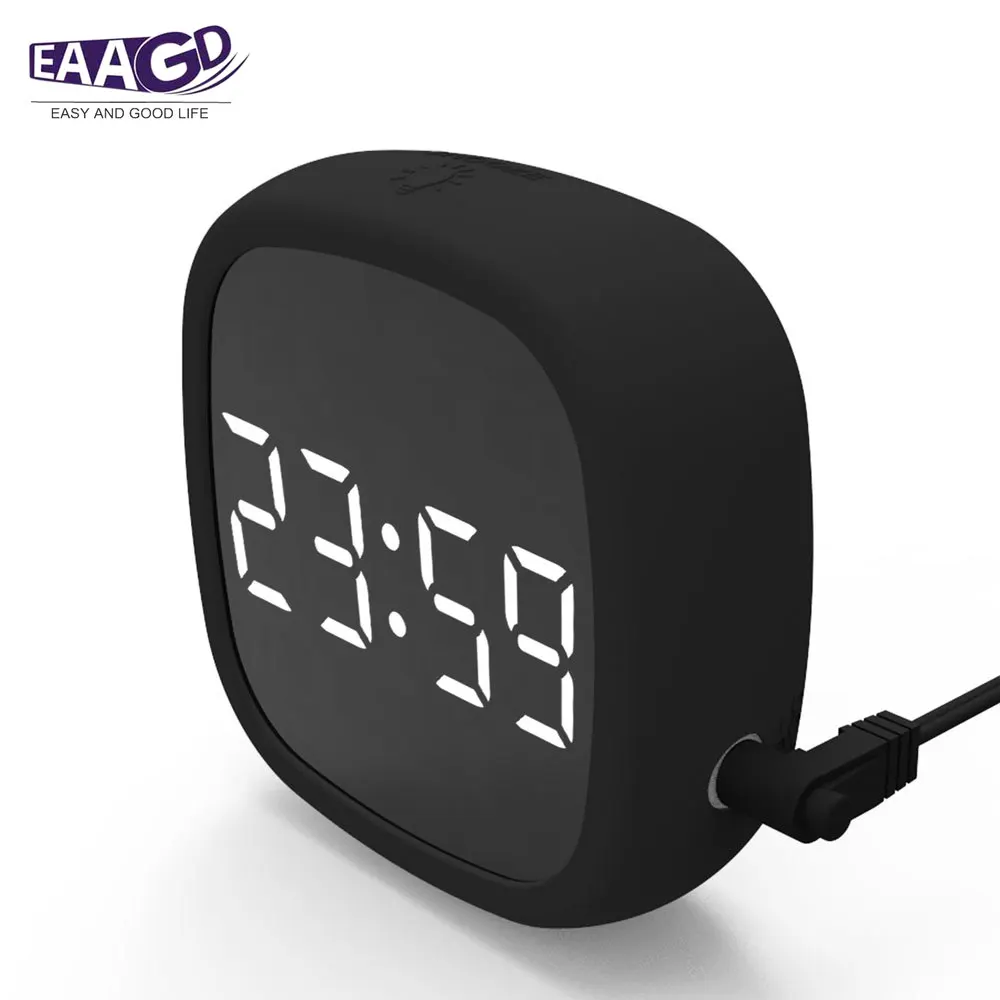 1Set LED Silicone Alarm Clocks Silicone Electronic Table Clock Calendar Perfection Voice Control 2 Power Supply Batteries
1Set LED Silicone Alarm Clocks Silicone Electronic Table Clock Calendar Perfection Voice Control 2 Power Supply Batteries