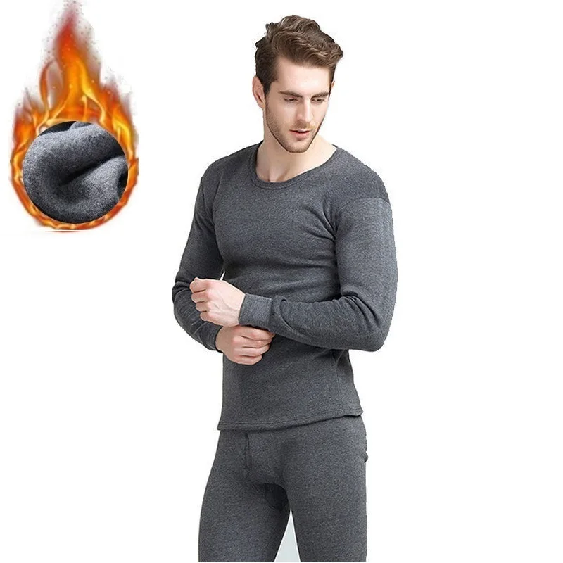 Winter Long Johns Men Thermal Underwear Sets thin fleece solid color keep warm sexy underwear men
Winter Long Johns Men Thermal Underwear Sets thin fleece solid color keep warm sexy underwear men