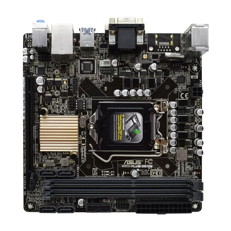 ASUS H110I-PLUS D3/MS 1151 Motherboard DDR4 Intel H110 PCI-E X16 HDMI USB3.0 32G Support Core i3 i5 i7 Cpus Mini ITX Motherboard
ASUS H110I-PLUS D3/MS 1151 Motherboard DDR4 Intel H110 PCI-E X16 HDMI USB3.0 32G Support Core i3 i5 i7 Cpus Mini ITX Motherboard