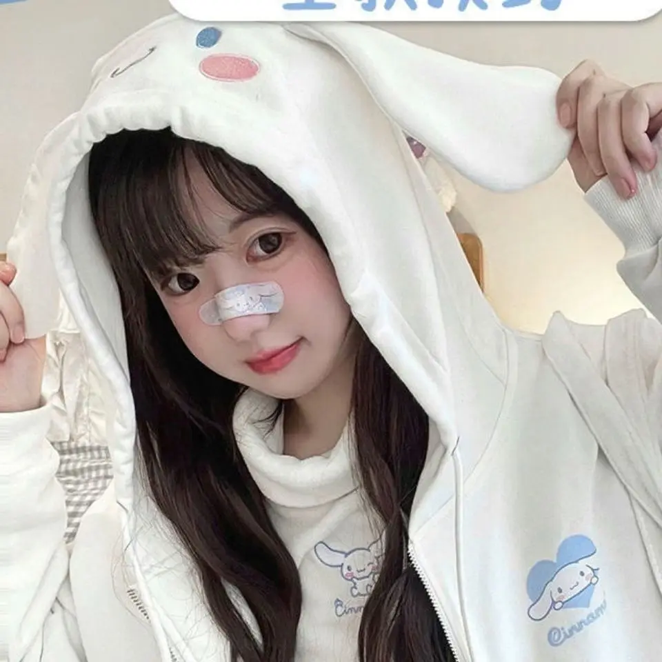 Японская искусственная кукла аниме корейский стиль женские толстовки Kawaii свитшот с длинным рукавом Свободная вышитая толстовка на молнии ...
Японская искусственная кукла аниме корейский стиль женские толстовки Kawaii свитшот с длинным рукавом Свободная вышитая толстовка на молнии ...