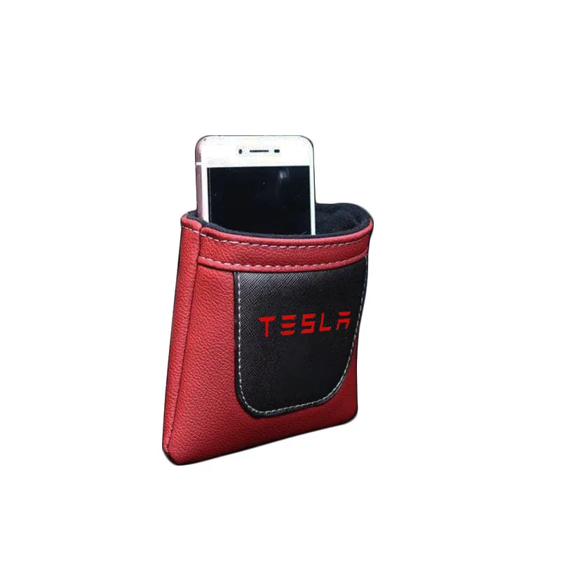 For Tesla Model 3 Model S X Clip on Air Outlet Car Air Vent Stow Tidy Storage Pu Leather Bag Coin Bag Case Car Phone Holder
For Tesla Model 3 Model S X Clip on Air Outlet Car Air Vent Stow Tidy Storage Pu Leather Bag Coin Bag Case Car Phone Holder