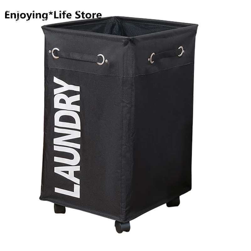 Dirty Clothes Laundry Basket Foldable Storage Basket with Wheel for Office Waterproof Oxford Bathroom Laundry Hamper
Dirty Clothes Laundry Basket Foldable Storage Basket with Wheel for Office Waterproof Oxford Bathroom Laundry Hamper