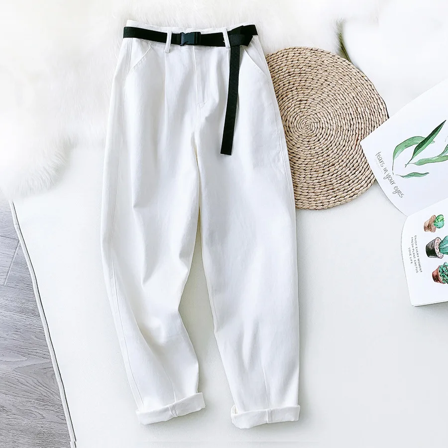 Autumn and winter loose daddy pants women's high waist and thin wide legs nine points casual Harlan denim cotton carrot pants
Autumn and winter loose daddy pants women's high waist and thin wide legs nine points casual Harlan denim cotton carrot pants