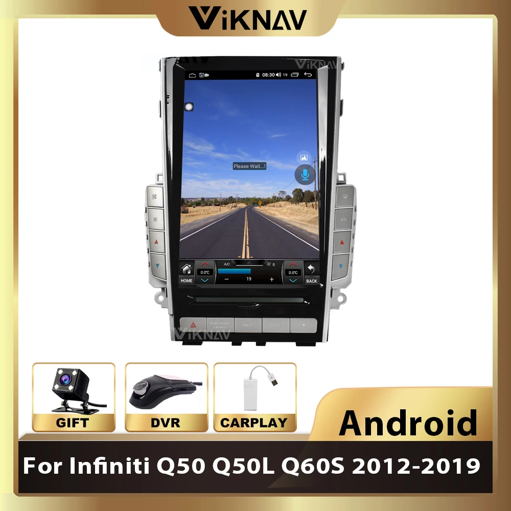 2 DIN Android Tesla style автомобильный радиоприемник DVD-плеер мультимедийный для Infiniti Q50 Q50L Q60S 2012-2019 Автомобильный GPS-навигатор стерео
2 DIN Android Tesla style автомобильный радиоприемник DVD-плеер мультимедийный для Infiniti Q50 Q50L Q60S 2012-2019 Автомобильный GPS-навигатор стерео