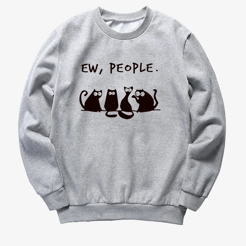 Four Black Cat Printed Hoodies Women Fleece Long Sleeve O Neck Loose Sweatshirt Girls Women Hoodie Pullovers Winter Autumn
Four Black Cat Printed Hoodies Women Fleece Long Sleeve O Neck Loose Sweatshirt Girls Women Hoodie Pullovers Winter Autumn