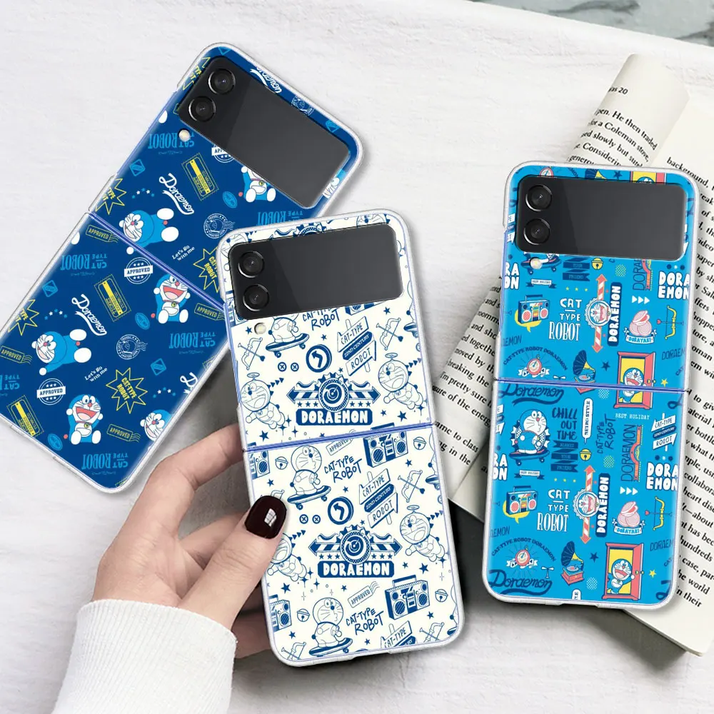 Cartoon I'm Doraemon Case For Samsung Galaxy Z Flip 3 5G Transparent Matte Hard Cell Phone Cover Z Flip3 PC Fundas Shell
Cartoon I'm Doraemon Case For Samsung Galaxy Z Flip 3 5G Transparent Matte Hard Cell Phone Cover Z Flip3 PC Fundas Shell