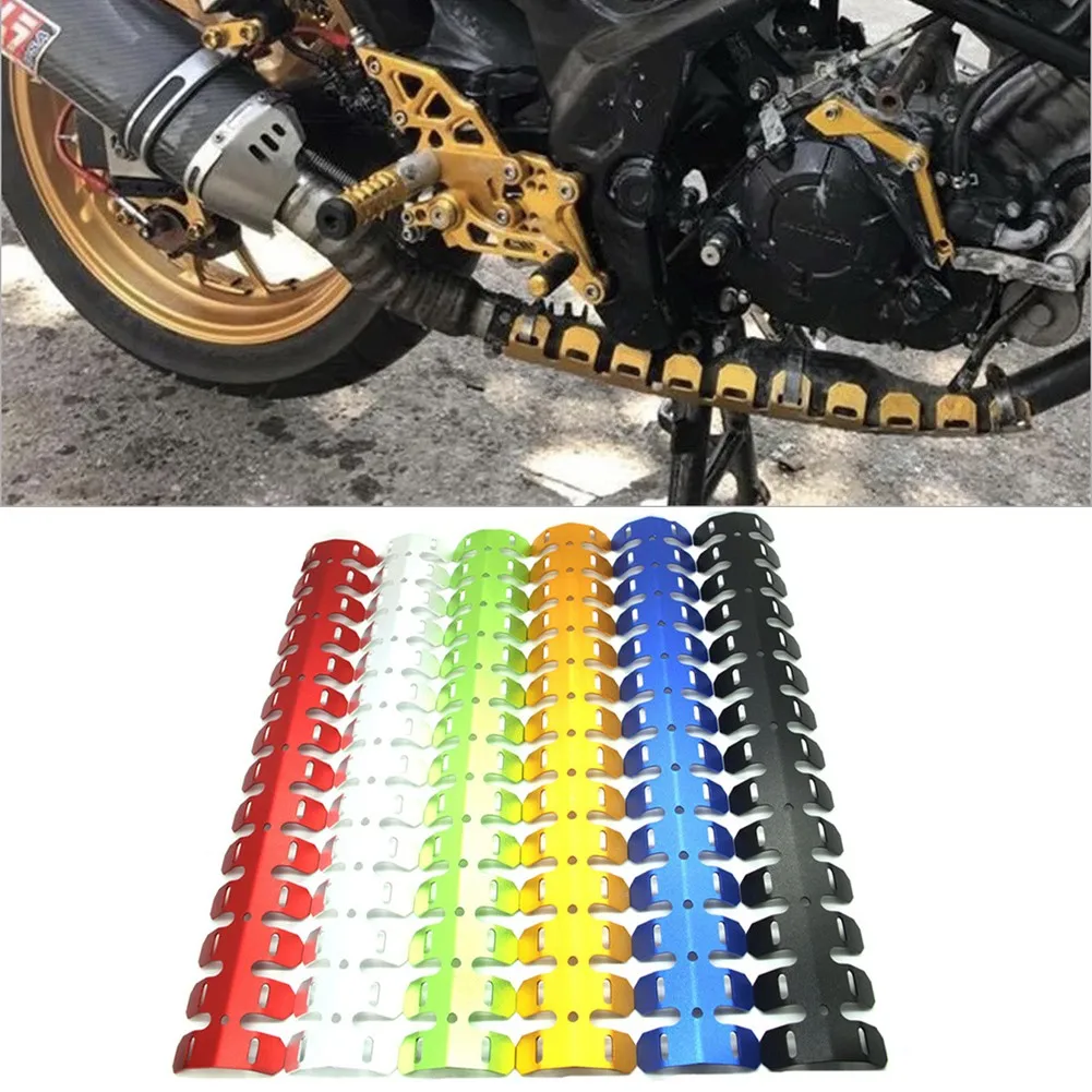 60CM Motorcycle Exhaust Muffler Pipe Leg Protector Heat Shield Cover Universal Off-road Vehicle Exhaust Protection Cover
60CM Motorcycle Exhaust Muffler Pipe Leg Protector Heat Shield Cover Universal Off-road Vehicle Exhaust Protection Cover