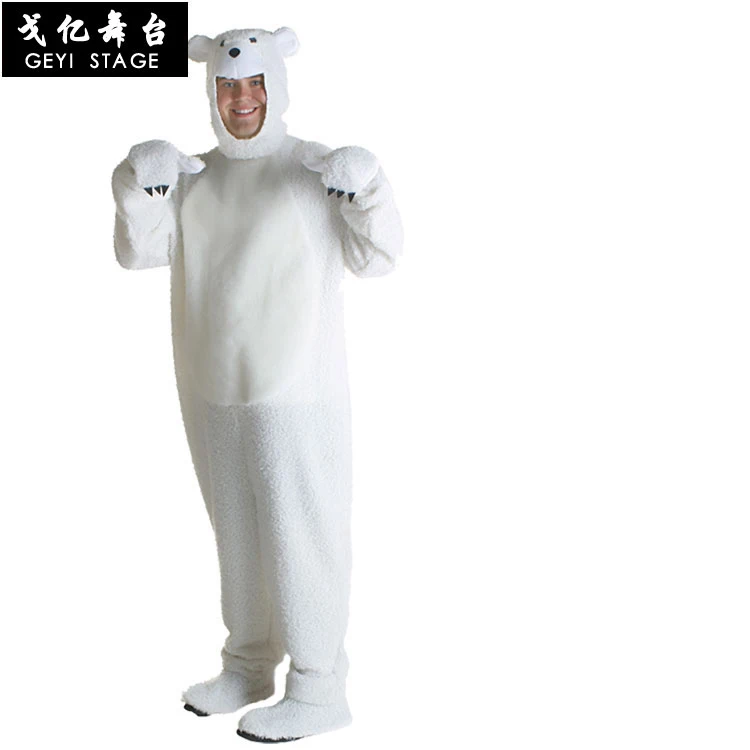 White Bear Pajamas Adult Kids Onesies Polar-Bear Sleepwear Cosplay Jumpsuit Pyjamas Kigurumi Carnival Christmas Costumes
White Bear Pajamas Adult Kids Onesies Polar-Bear Sleepwear Cosplay Jumpsuit Pyjamas Kigurumi Carnival Christmas Costumes