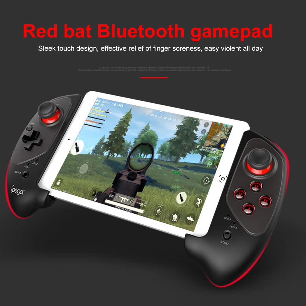 Ipega PG 9083S красный летучая мышь Беспроводной Bluetooth геймпад спуска затвора Для Nintendo