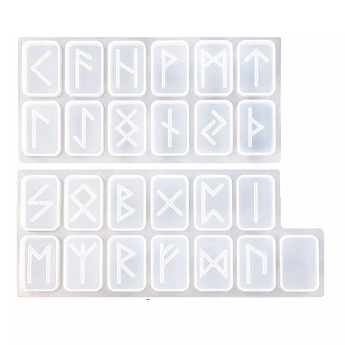 Rune Stones Resin Mold, Futhark Energy Symbol Resin Casting Silicone Mold for DIY Making Jewelry Pendant Crafts
Rune Stones Resin Mold, Futhark Energy Symbol Resin Casting Silicone Mold for DIY Making Jewelry Pendant Crafts