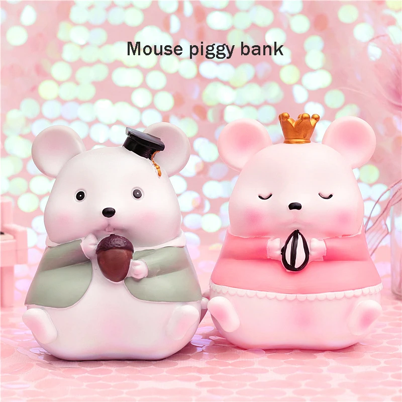 Mouse Piggy Bank Indoor Decoration Zodiac Rat Piggy Bank Cartoon Cute Piggy Bank Anti-fall Children Piggy Bank Coin Storage Box
Mouse Piggy Bank Indoor Decoration Zodiac Rat Piggy Bank Cartoon Cute Piggy Bank Anti-fall Children Piggy Bank Coin Storage Box