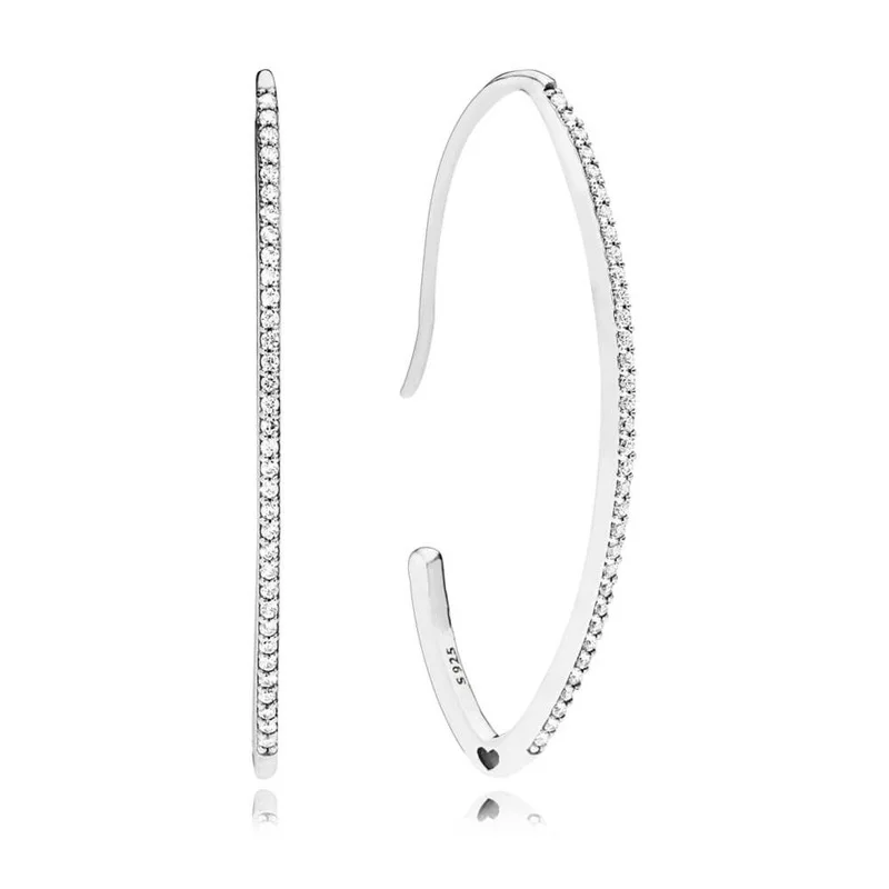 Hot Fashion 100% 925 Sterling Silver Oval glitter Elegant earrings For Women Authentic Original Jewelry Gift
Hot Fashion 100% 925 Sterling Silver Oval glitter Elegant earrings For Women Authentic Original Jewelry Gift