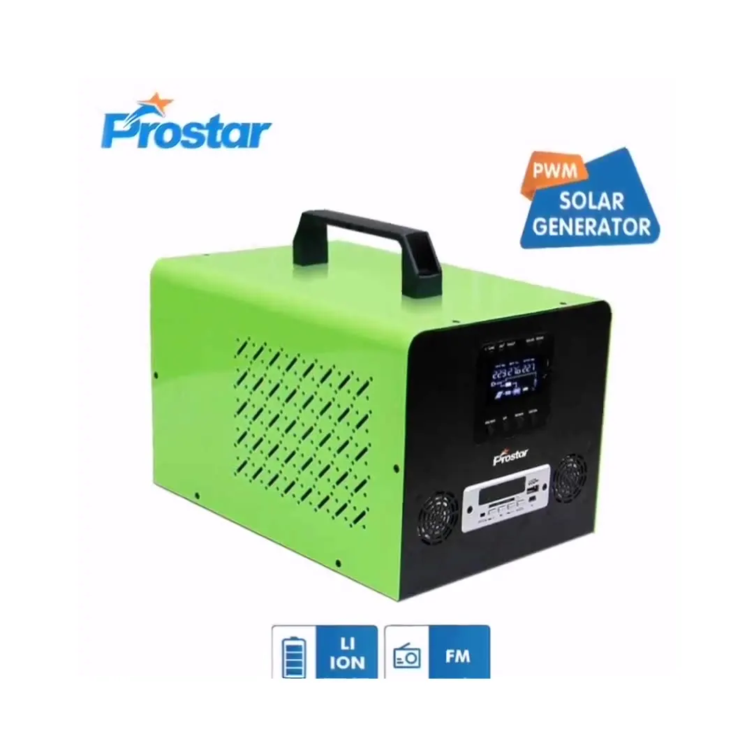 300W Lithium Ion Battery Solar Inverter Generator Portable Solar Generator with Solar Panel
300W Lithium Ion Battery Solar Inverter Generator Portable Solar Generator with Solar Panel