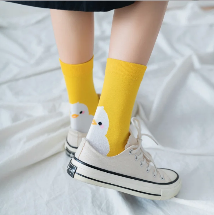 Cartoon Cute Animal Duck Pattened Short Socks Fashion Cute Women Funny Socks Female Casual Cotton Ankle Socks Harajuku Sox
Cartoon Cute Animal Duck Pattened Short Socks Fashion Cute Women Funny Socks Female Casual Cotton Ankle Socks Harajuku Sox