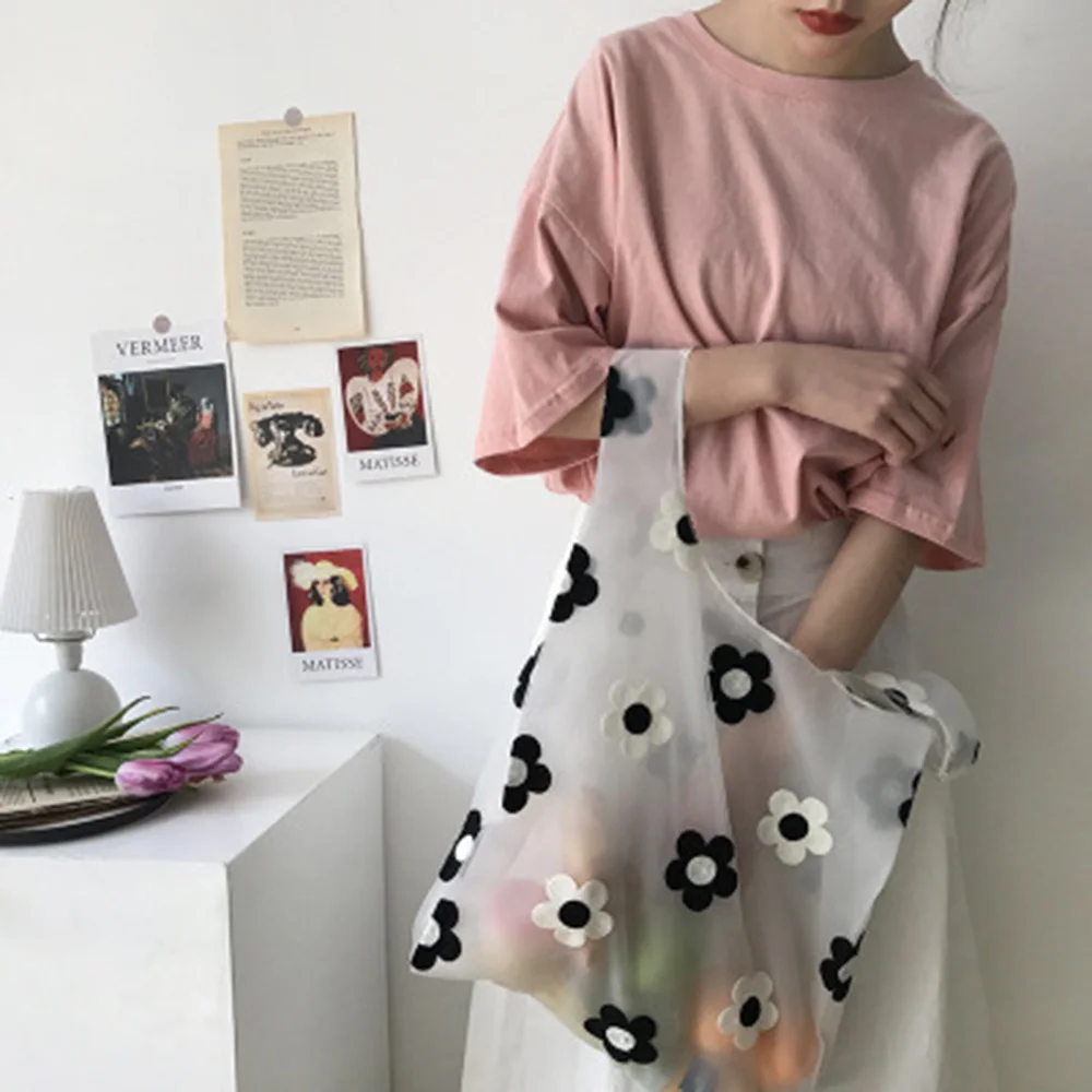 2020 Summer Mesh Shopping Bag Light Clear Beach Handbags Embroidered Shoulder Bags New Arrival
2020 Summer Mesh Shopping Bag Light Clear Beach Handbags Embroidered Shoulder Bags New Arrival