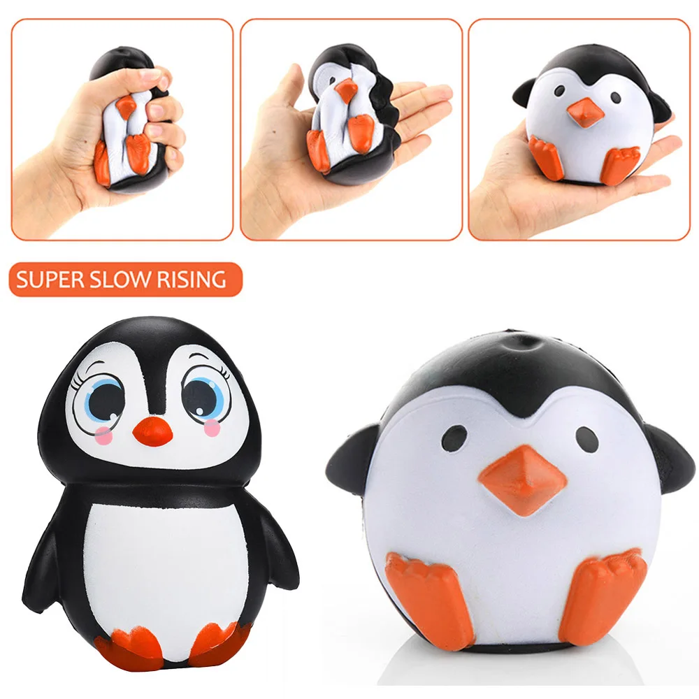 Brand New Stress Relief Toy Elastic Penguin Cute Adults PU High quality Effective decompression
Brand New Stress Relief Toy Elastic Penguin Cute Adults PU High quality Effective decompression