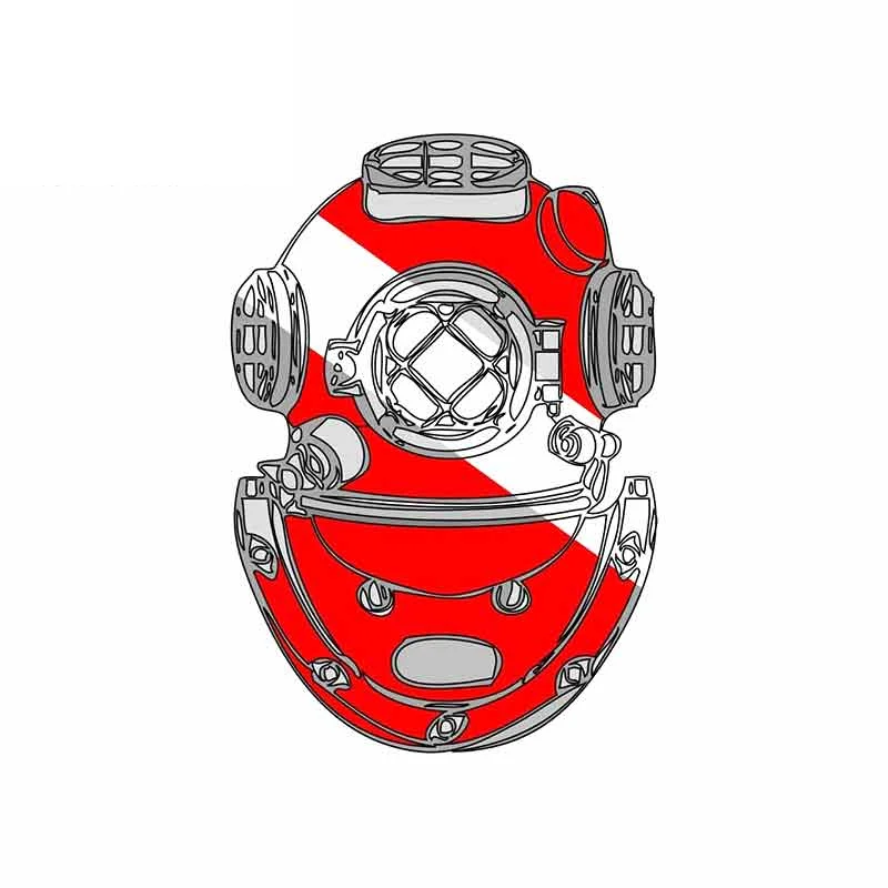 13cm for Scuba Diving Diver Helmet Graffiti Personality Creative Cover Decals Vintage Car Scratch-Proof Sticker Decoration
13cm for Scuba Diving Diver Helmet Graffiti Personality Creative Cover Decals Vintage Car Scratch-Proof Sticker Decoration