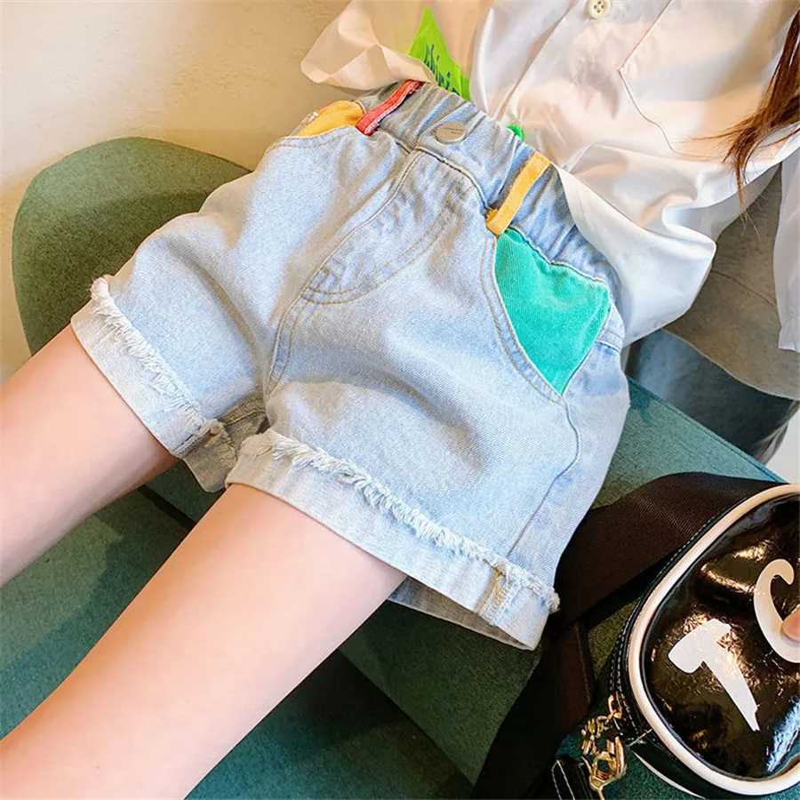 Jeans For Girl Ripped Kids Girl Short Jeans Summer Jeans Kid Casual Style Clothes For Girls 6 8 10 12 
Jeans For Girl Ripped Kids Girl Short Jeans Summer Jeans Kid Casual Style Clothes For Girls 6 8 10 12