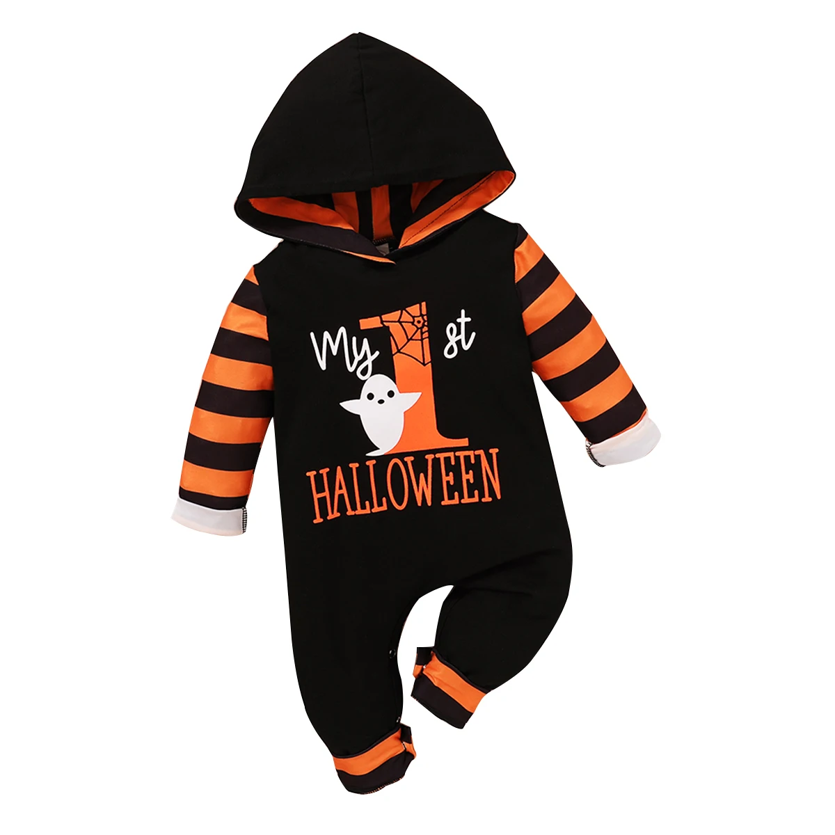 0-18M Infant Baby Halloween Romper Boys Girls Striped Soul Long Sleeve Autumn Jumpsuit Playsuit Cotton Clothes Costume
0-18M Infant Baby Halloween Romper Boys Girls Striped Soul Long Sleeve Autumn Jumpsuit Playsuit Cotton Clothes Costume