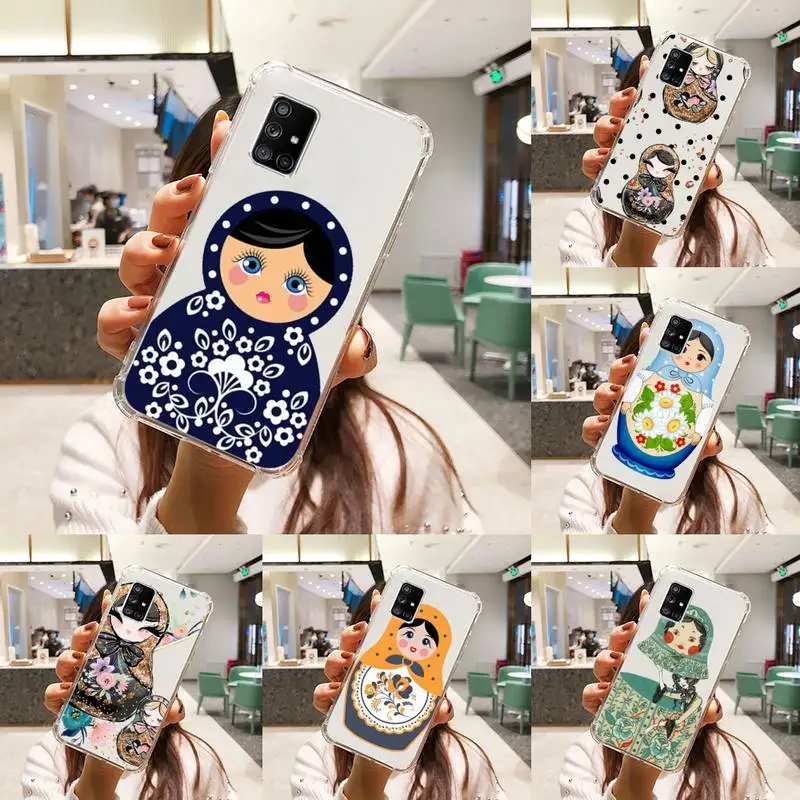 Russian matryoshka Dolls Phone Case Transparent For Samsung S A M J 21 20 50 30 60 5 7 51 71 90 11 10 J710 e p PLUS Prime 5G 
Russian matryoshka Dolls Phone Case Transparent For Samsung S A M J 21 20 50 30 60 5 7 51 71 90 11 10 J710 e p PLUS Prime 5G