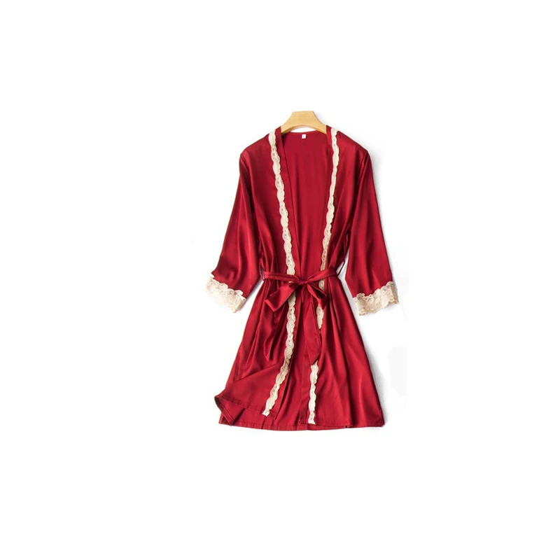 5 Pieces Women Solid Color Satin Lace Pajamas Set Ladies Striped Faux Silk Bedwear V-Neck Comfortable Soft Sleepwear Bestie Gift
5 Pieces Women Solid Color Satin Lace Pajamas Set Ladies Striped Faux Silk Bedwear V-Neck Comfortable Soft Sleepwear Bestie Gift