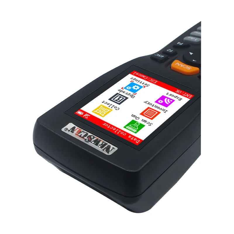 Сканер штрих-кода Pda Collcetor NS8103 1D 2D с ЖК-дисплеем | Компьютеры и офис