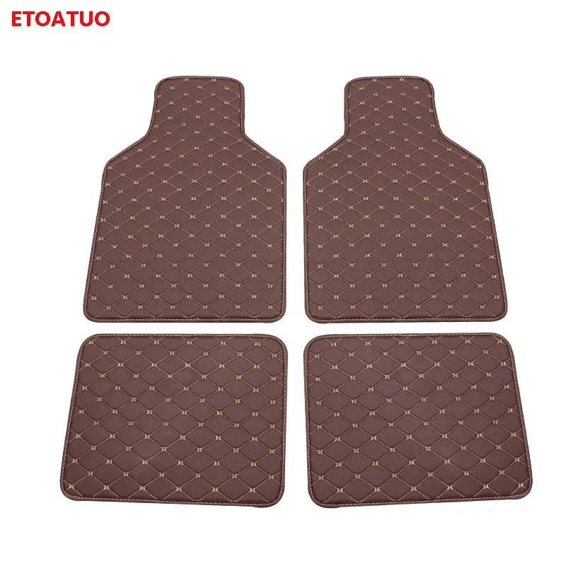 ETOATUO universal Car floor mat for Jeep All Models Grand Cherokee compass Commander Wrangler patriot renegade car mats | Автомобили и