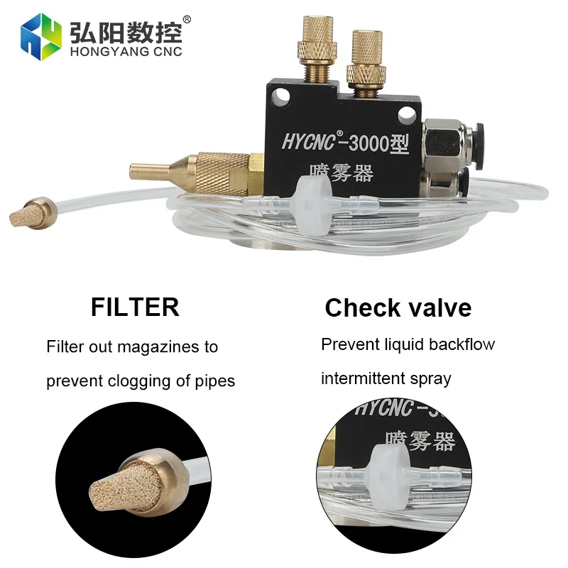 Machine Tool Cooling Sprayer Engraving Machine CNC Machine Tool Universal Nozzle Atomization Cooling Pneumatic Metal Tube Spray
Machine Tool Cooling Sprayer Engraving Machine CNC Machine Tool Universal Nozzle Atomization Cooling Pneumatic Metal Tube Spray