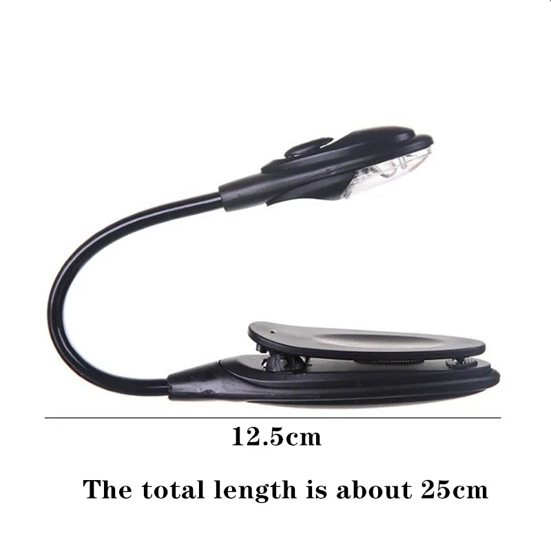 Fine Convenient Portable Travel Book Reading Light Lamp Mini LED Clip Booklight Mini reading lamp creative LED night light New
Fine Convenient Portable Travel Book Reading Light Lamp Mini LED Clip Booklight Mini reading lamp creative LED night light New