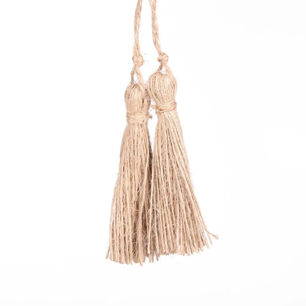 Natural Jute Style Tassel Embellishing Cords 
Natural Jute Style Tassel Embellishing Cords
