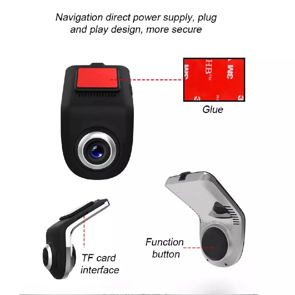DVR for Intelligent Mirror Dash Camera HD USB Tachograph Hidden Car Camera Recorder Android Large Screen Navigator U3
DVR for Intelligent Mirror Dash Camera HD USB Tachograph Hidden Car Camera Recorder Android Large Screen Navigator U3