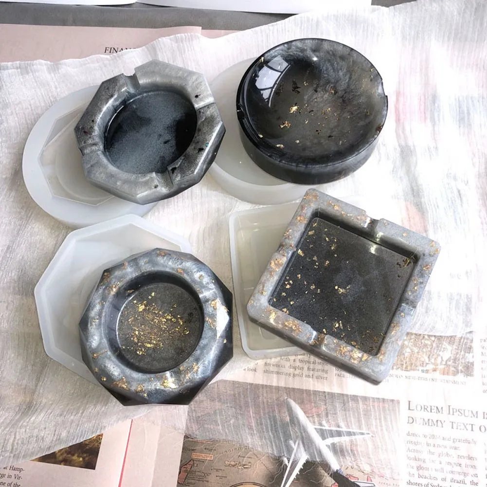 New Multi-Purpose Ashtray Silicone Mold DIY Craft Resin Mold Diamond Jewelry Making Mould Crafting Tool
New Multi-Purpose Ashtray Silicone Mold DIY Craft Resin Mold Diamond Jewelry Making Mould Crafting Tool