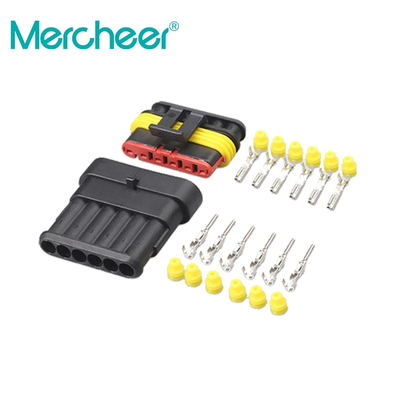 300V 12A Waterproof Connectors 1/2/3/4/5/6 Pin 5 Sets Car Electrical Wire Connector Truck Harness
300V 12A Waterproof Connectors 1/2/3/4/5/6 Pin 5 Sets Car Electrical Wire Connector Truck Harness