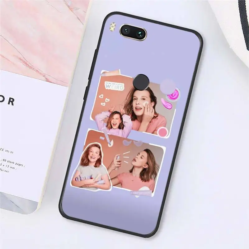 Millie Bobby Brown Phone Cases For Xiaomi Redmi note 7 8 9 t k30 max3 9 s 10 pro lite Luxury brand shell funda coque
Millie Bobby Brown Phone Cases For Xiaomi Redmi note 7 8 9 t k30 max3 9 s 10 pro lite Luxury brand shell funda coque