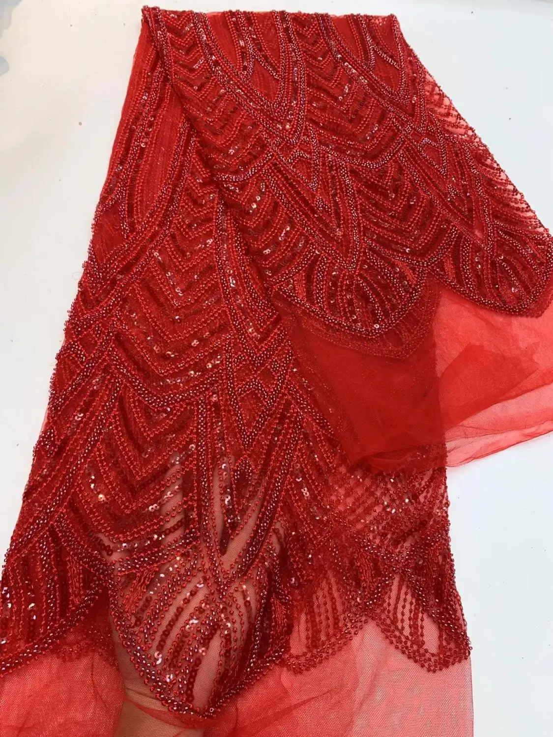 Luxury African French Organza Mesh Tulle Swiss Voile High Quality Heavy Handmade Beaded Sequins Lace Embrodered Fabric For Women
Luxury African French Organza Mesh Tulle Swiss Voile High Quality Heavy Handmade Beaded Sequins Lace Embrodered Fabric For Women